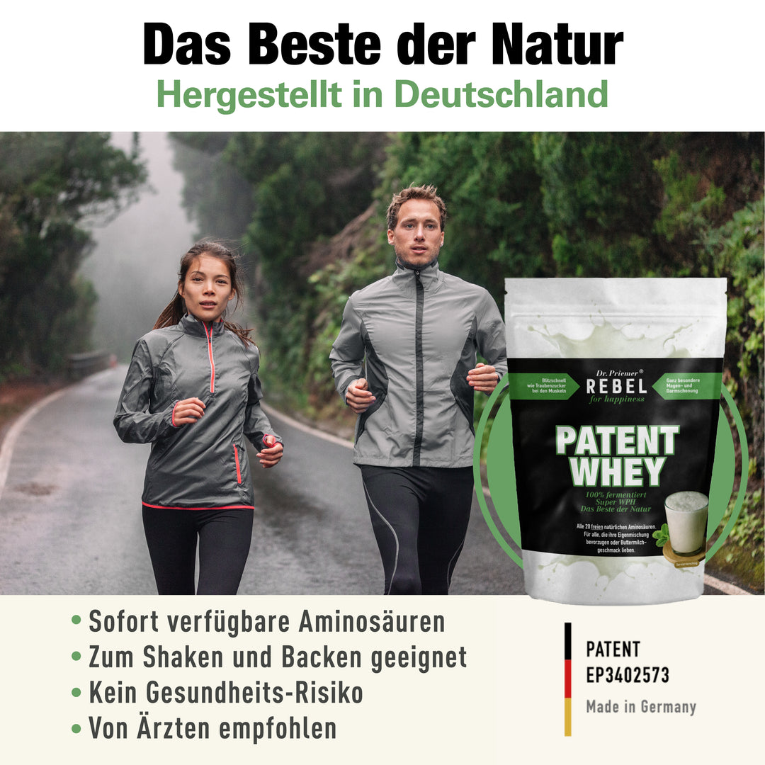 Patent Whey Natur (zum selber mischen) von Dr. Priemer®