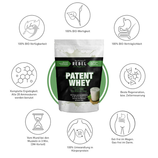 Patent Whey Natur (zum selber mischen) von Dr. Priemer®