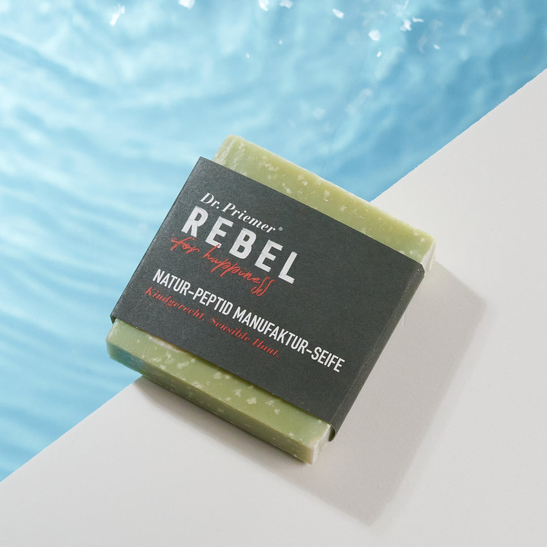 "MINT" Manufactory skin milk soap with plenty of peptides from Dr. Priemer® 120g