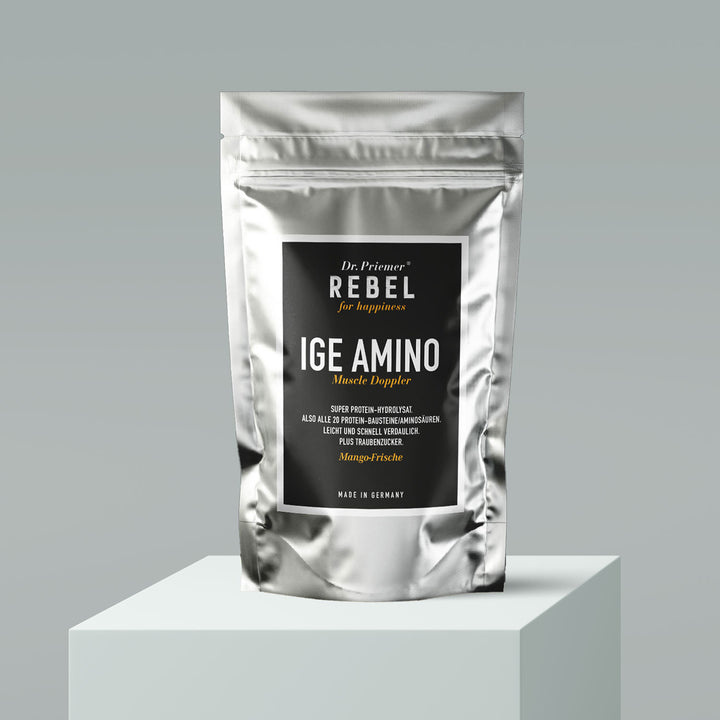 IGE AMINO Muscle Doppler für schnellen Muskelaufbau von Dr. Priemer® 500g