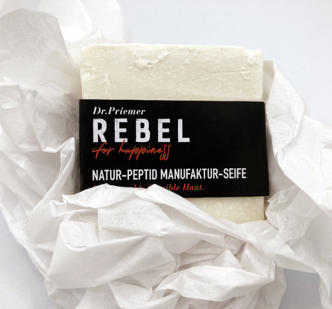 Manufactory skin milk soap with plenty of peptides from Dr. Priemer® 120g