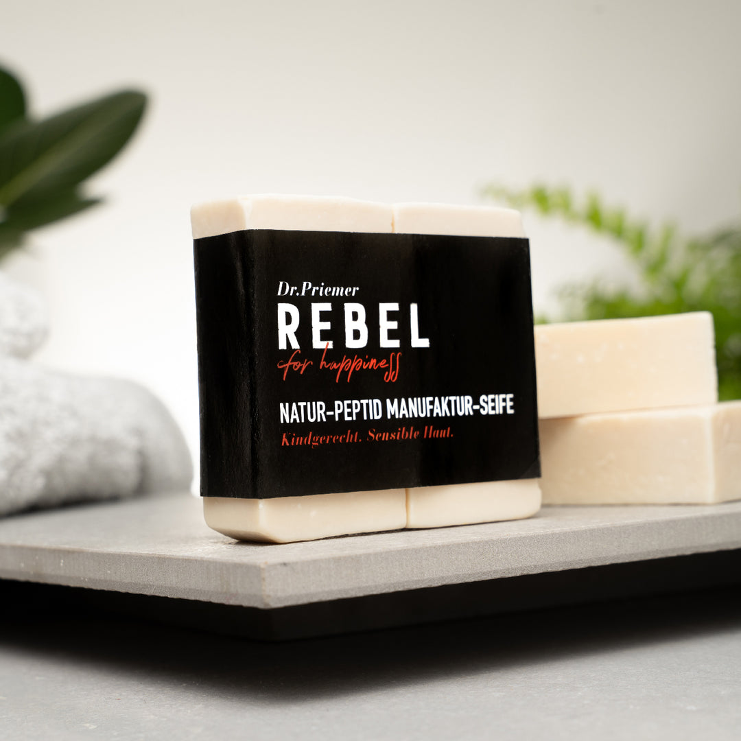 Manufactory skin milk soap with plenty of peptides from Dr. Priemer® 120g