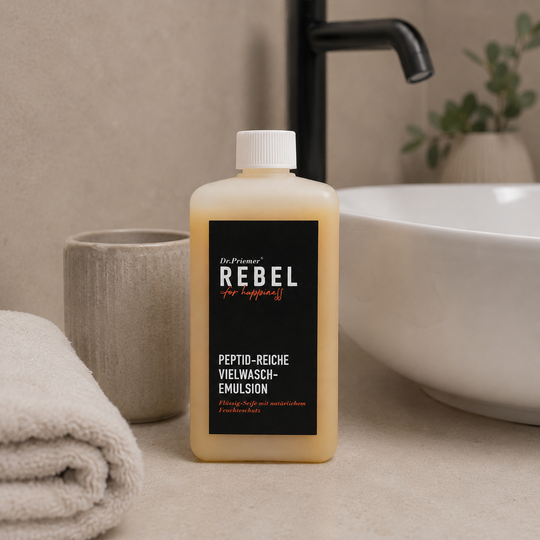 Vielwasch-Emulsion mit reichlich Peptiden von Dr. Priemer® 500ml