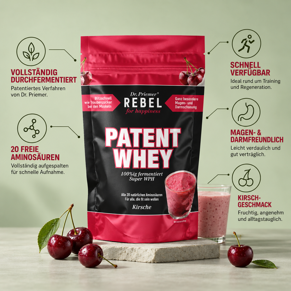 Patent Whey Kirsche von Dr. Priemer®