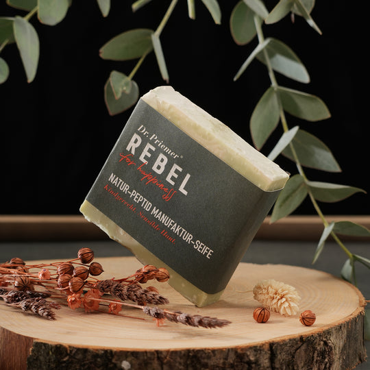 "MINT" Manufaktur Hautmilch-Seife mit reichlich Peptiden von Dr. Priemer® 120g
