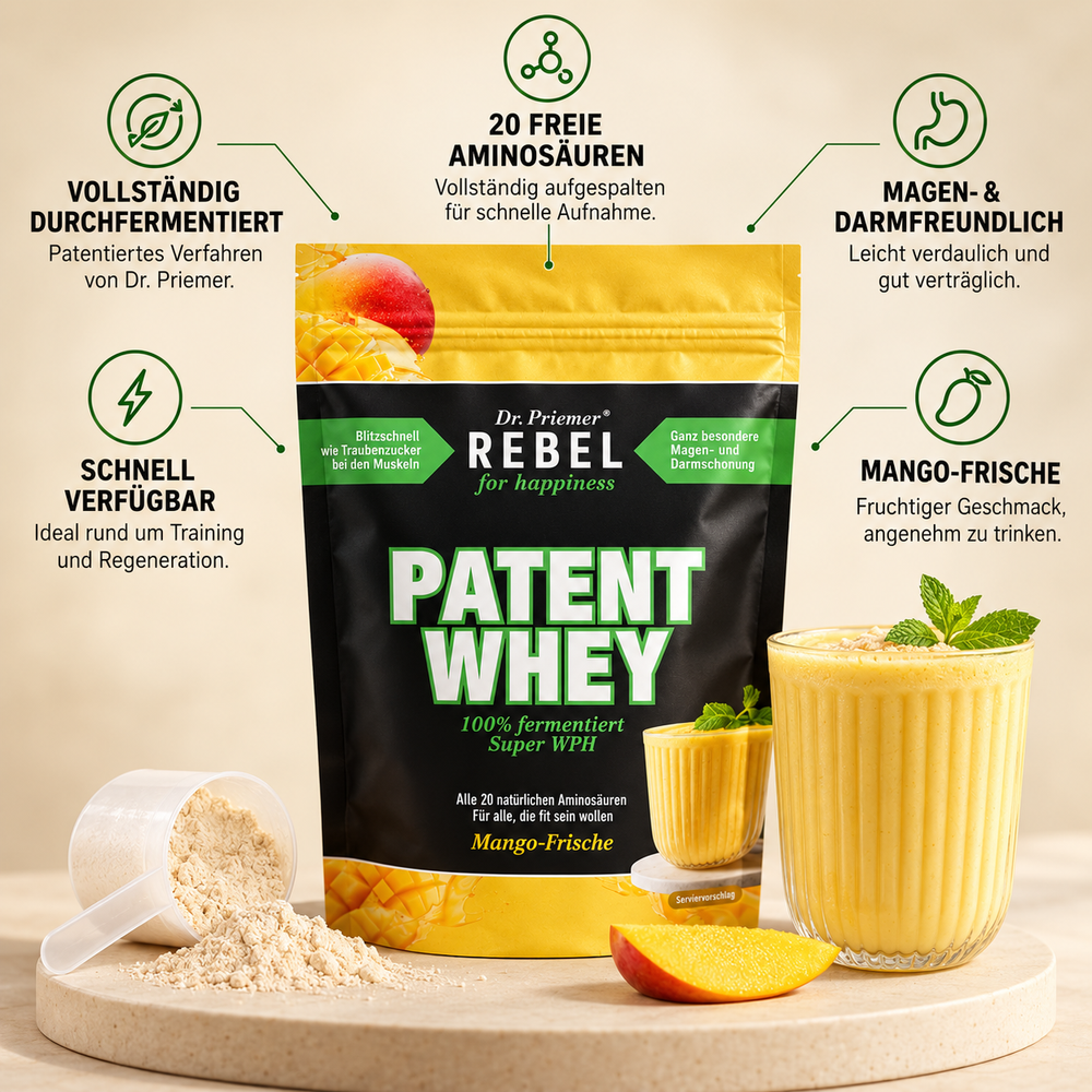 Patent Whey Mango von Dr. Priemer®